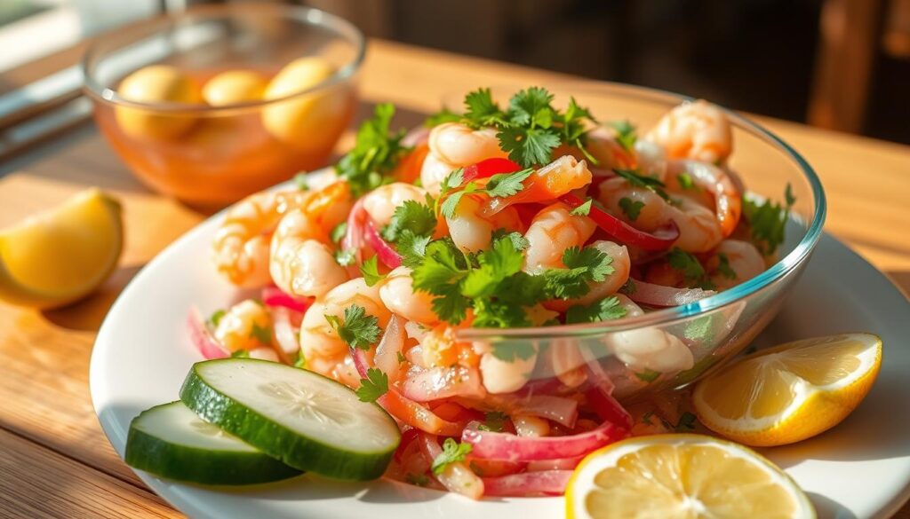 ceviche de camarón