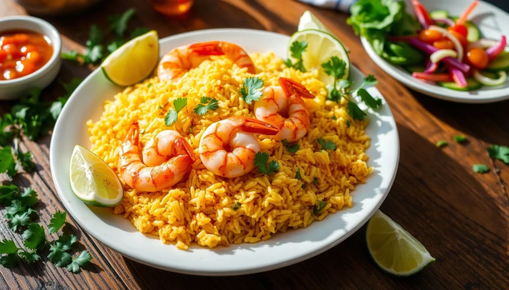 Arroz con Camarones