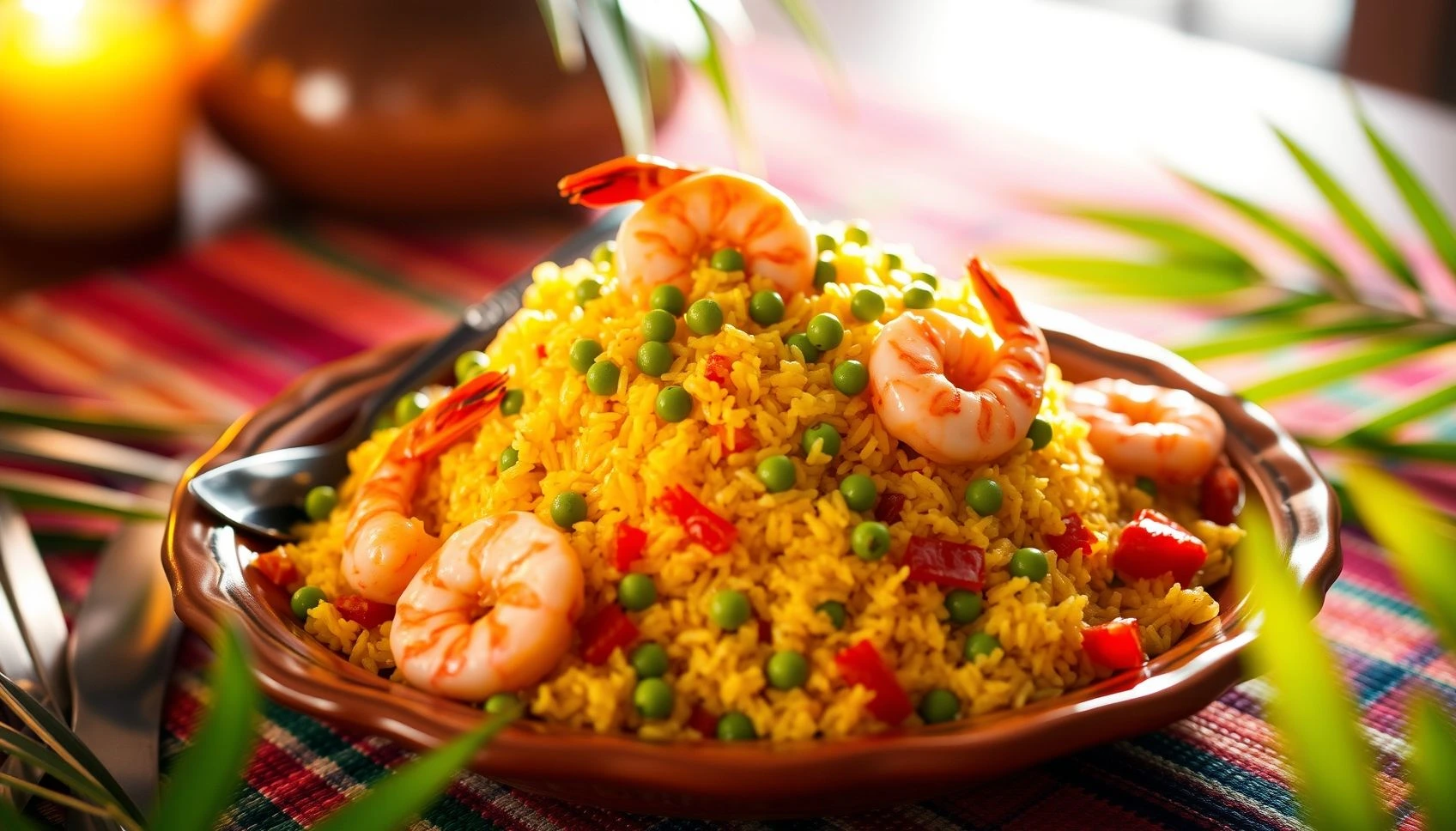 Arroz con Camarones